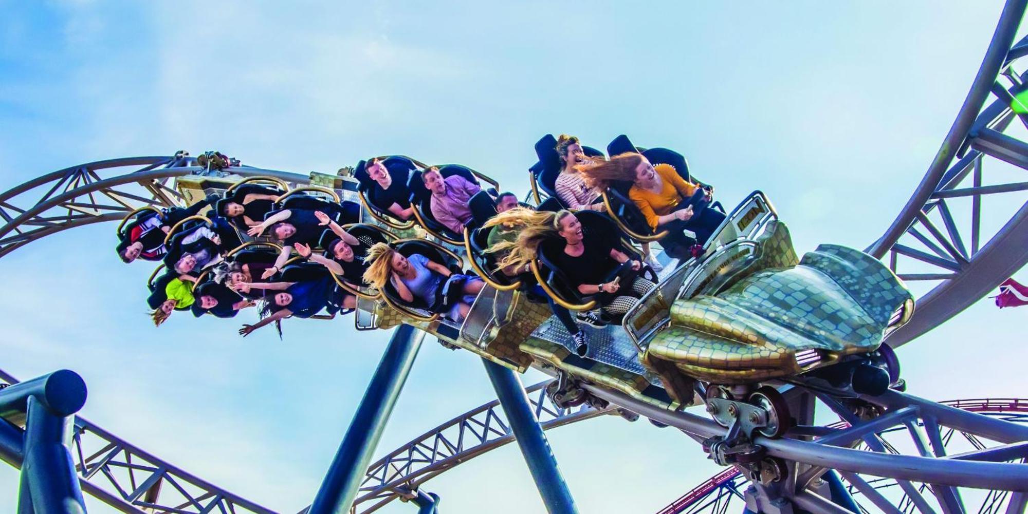 Boulevard Hotel Blackpool Extérieur photo The train on the first drop